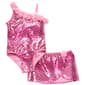 Girls &#40;7-10&#41; Floatimini&#174; Foil Mermaid One Piece w/Sarong Swim Set - image 3