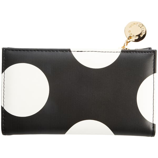 BCBG Bifold Embroidered Taxi Dot Bifold Wallet