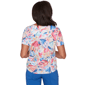 Petite Alfred Dunner The Royal Treatment Butterfly Wing Blouse - image 2