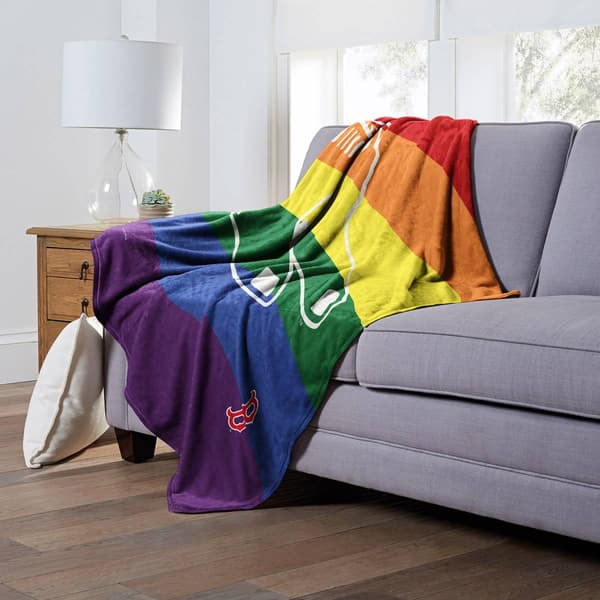 Northwest Boston Red Sox Pride Series Silk Touch Throw