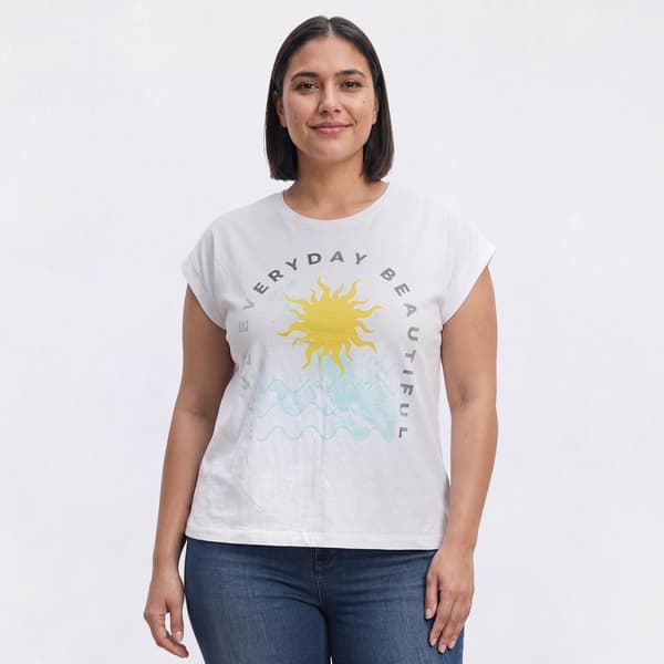 Plus Size Bare Your Soul By Sweet Soul Everyday Beautiful Tee - image 
