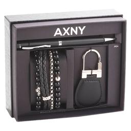 Mens Gentlemen''s Classics(tm) Silver Necklace/ Key Fob/ Pen Set