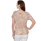 Womens Hearts of Palm Tropical Twist Paisley Blouse - image 2