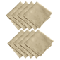 Threadmade Elegant Woven Leaves Jacquard Damask Napkins -Set of 8 - image 1