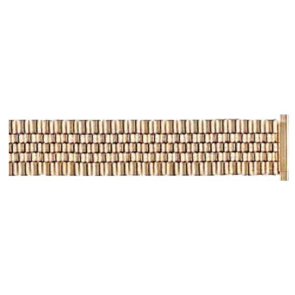 Unisex Watchbands 2 Go Gold-Tone 16-21mm Watch Band - image 