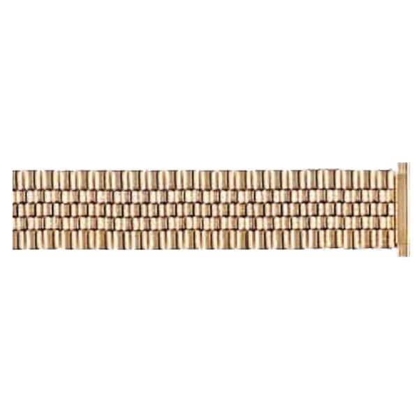 Unisex Watchbands 2 Go Gold-Tone 16-21mm Watch Band - image 
