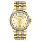Mens Bulova Yellow Gold & Crystal Watch - 98B174 - image 1