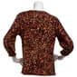 Plus Size Emily Daniels 3/4 Sleeve Abstract Disco Dot Blouse - image 2