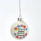 Always My Sister Forever My Friend Glass Ball Ornament - image 1