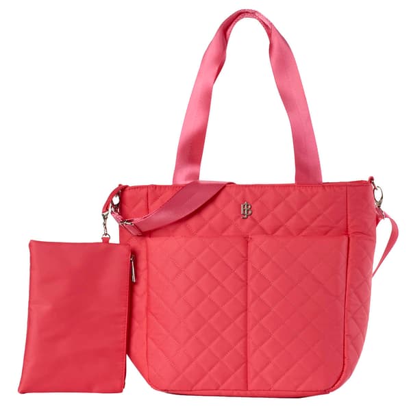 Buxton Quilted Nylon Tote - image 