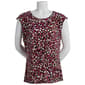 Womens Calvin Klein Sleeveless Chicklet Twist Waist Blouse - image 1