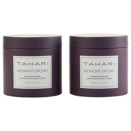 Tahari Midnight Orchid Body Butter & Body Scrub Duo