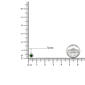 Radiant Rainbow&#8482; 1/10ctw. Green Diamond Pendant - image 7