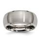 Mens Endless Affection&#40;tm&#41; Titanium Beveled Edge 10mm Satin Band - image 1