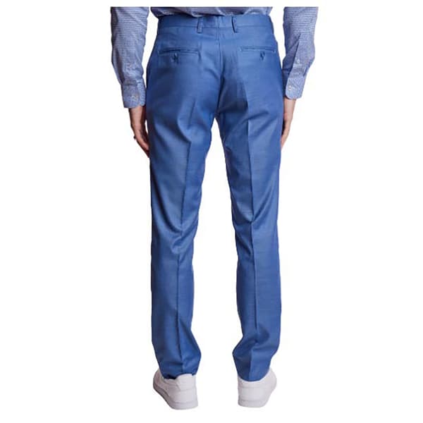 Mens Paisley & Gray® Solid Suit Pants - Blue Shark
