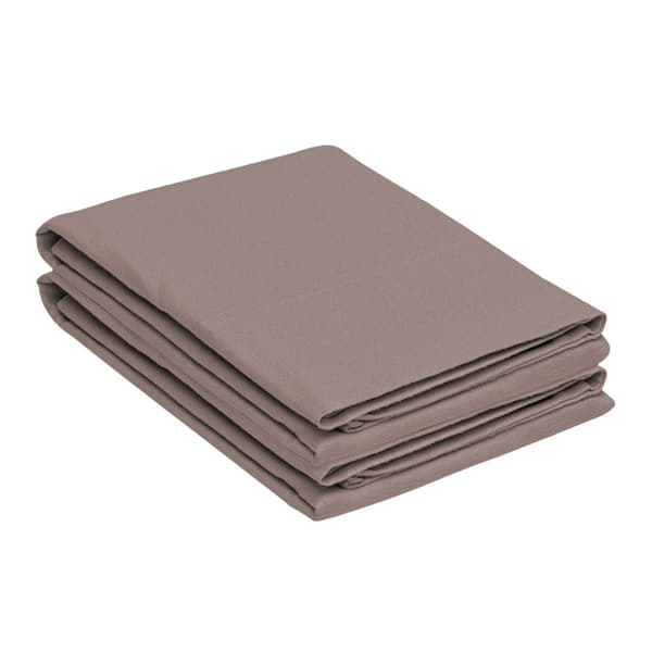 Superior 2pc. Cotton Flannel Pillowcase Set