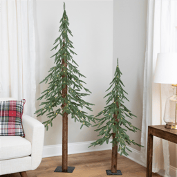 Northlight Real Touch™ 4ft. Pre-Lit Medium Alpine Christmas Tree