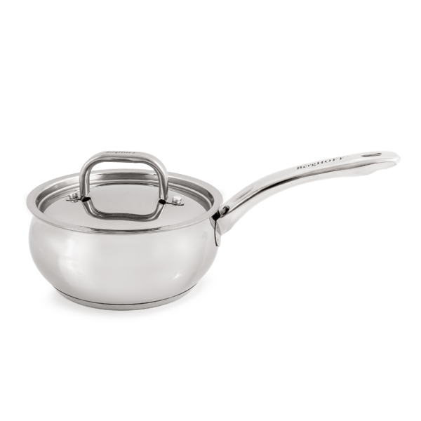 BergHOFF Belly Shape 6pc. Stainless Steel Cookware Set with Lids
