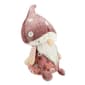 Northlight Seasonal Pink Floral Mushroom Gnome Figurine - image 3