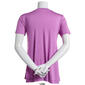 Womens Jessica Simpson Short Sleeve Solid V-Neck Pajama Tee - image 2
