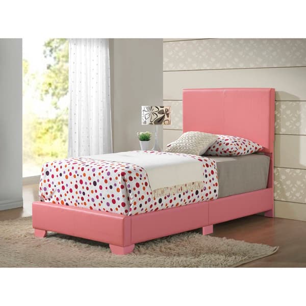 Passion Furniture Aaron Panel Bed Frame - Twin