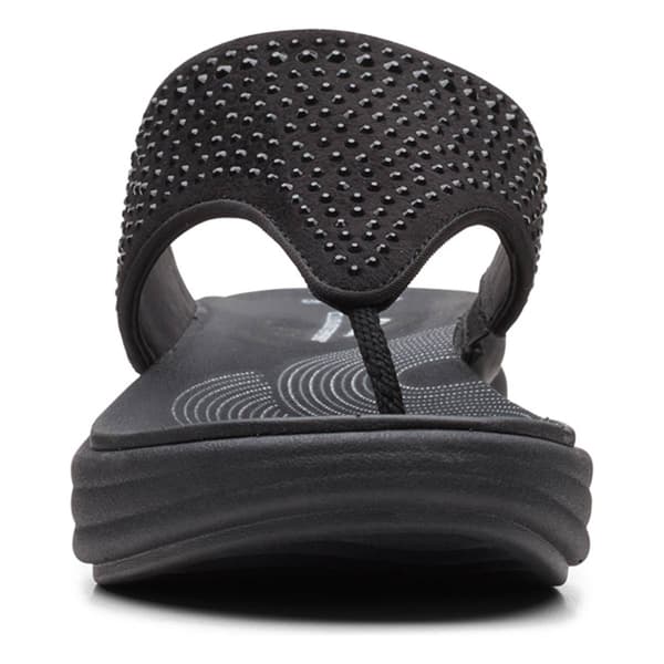 Womens Clarks® Cloudsteppers™ Drift Jaunt Interest Flip Flops