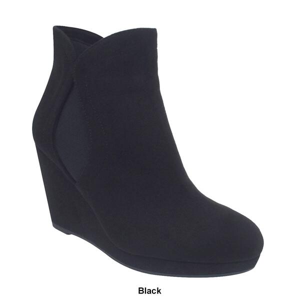 Womens Impo Tadich Platform Wedge Stretch Boots