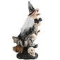 National Tree 11in. Witch Holding Blackbird - image 2