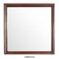 Passion Furniture Classic Square Wood Dresser Mirror - 38x38 - image 13