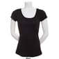 Juniors Aveto Effortless Jersey Knit Fit Tee - image 3