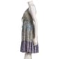 Juniors Angie Mix Floral Print Tie Waist Tier Slip Dress - image 4