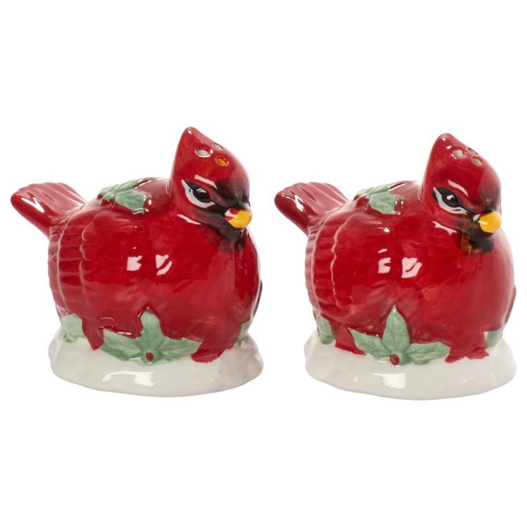 Godinger Lil Shakies Cardinal Bird Salt & Pepper Shakers