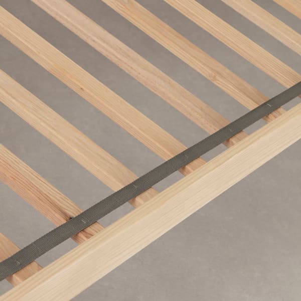 South Shore Sweedi Natural Wood Full Wooden Bed