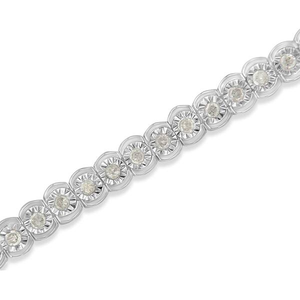 Diamond Classics&#8482; 1ctw. Diamond & Sterling Silver Bracelet