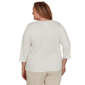 Plus Size Alfred Dunner Camden Market Floral Embroidery Blouse - image 2