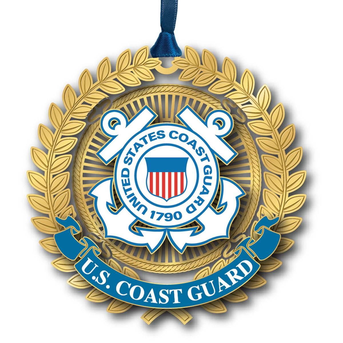 Beacon Design U.S. Coast Guard Logo Ornament