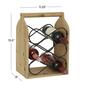 9th &amp; Pike® Wood and Metal Wine Holder - image 7