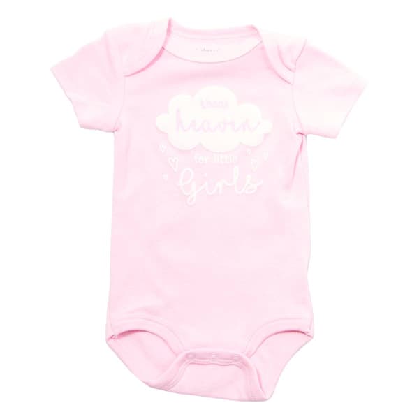 Baby Girl (NB-9M) baby views Thank Heaven For Girls Bodysuit - image 