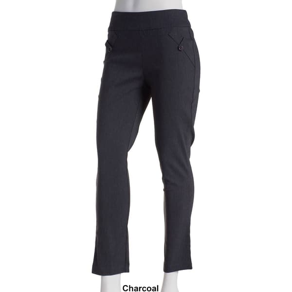 Juniors Joe B. Solid Millennium Ankle Pants with Tab Pockets