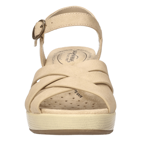 Womens Easy Works by Easy Street Miyah Heeled Sandals