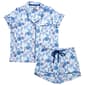 Plus Size René Rofé® Short Sleeve Sea Life Pajama Set - image 2