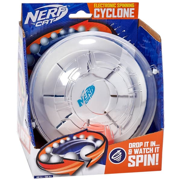 Nerf(R) Wobble LED Cyclone Bowl Dog Toy - image 