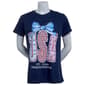 Womens Home of the Brave 250 USA Bow Short Sleeve Tee - image 2