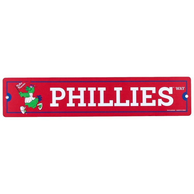 Majestic Phillies Phanatic Street Sign