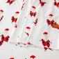 Freshfolds Cotton Jolly Santa Holiday 4pc. Flannel Sheet Set - image 5