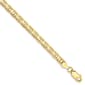 Gold Classics(tm) 10kt. Gold 4.3mm Anchor Curb Link Bracelet - image 1