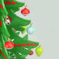 Northlight Seasonal 13.75in. Christmas Tree Cut-out Decoration - image 2