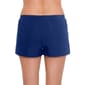 Womens American Beach Solid Double Zip Pocket Swim Shorts - image 2