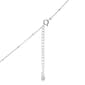 Athra 16in. Silver Plated Seashell Pendant Necklace - image 2