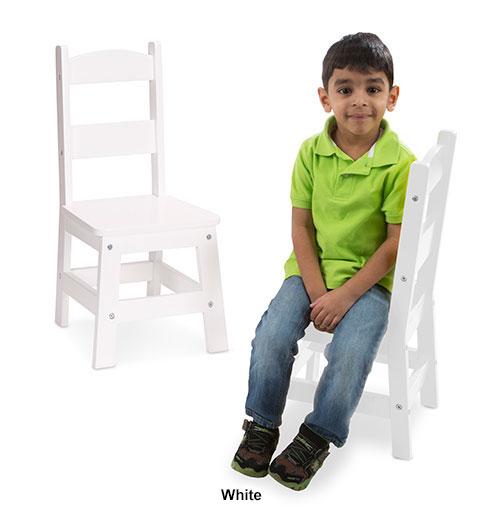 Melissa &amp; Doug® Wooden Chair Pair